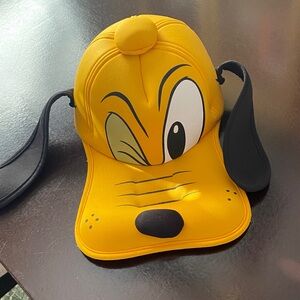 Orange Hat with Black Ears